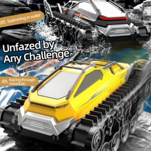 Children's amphibious remote control vehicle