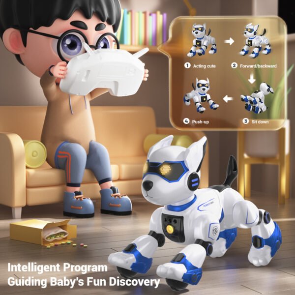 Puzzle remote control robot dog - Image 4