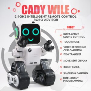 Remote control robot for early childhood education toy