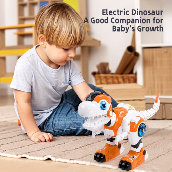 Multi functional remote control dinosaur toy