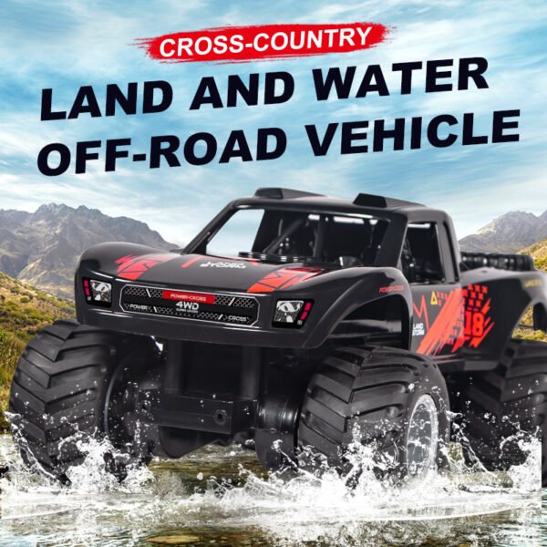 Children's toy four-wheel drive stunt remote control car