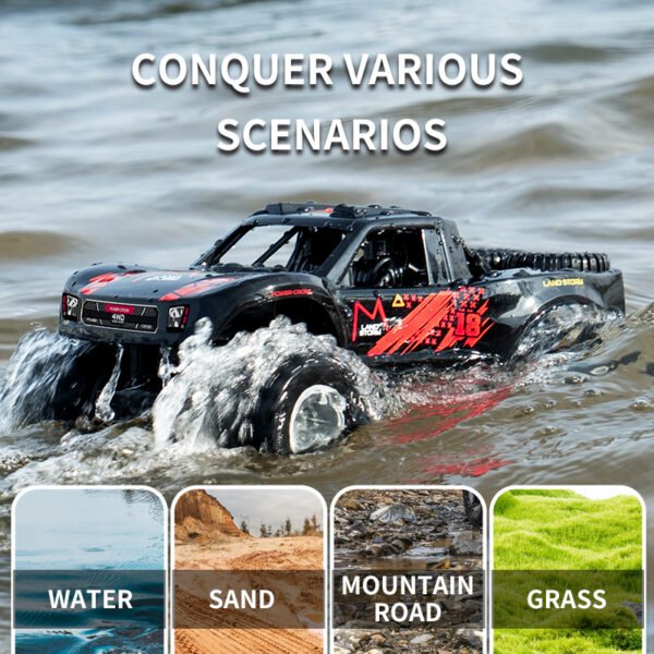 Children's toy four-wheel drive stunt remote control car - Image 4